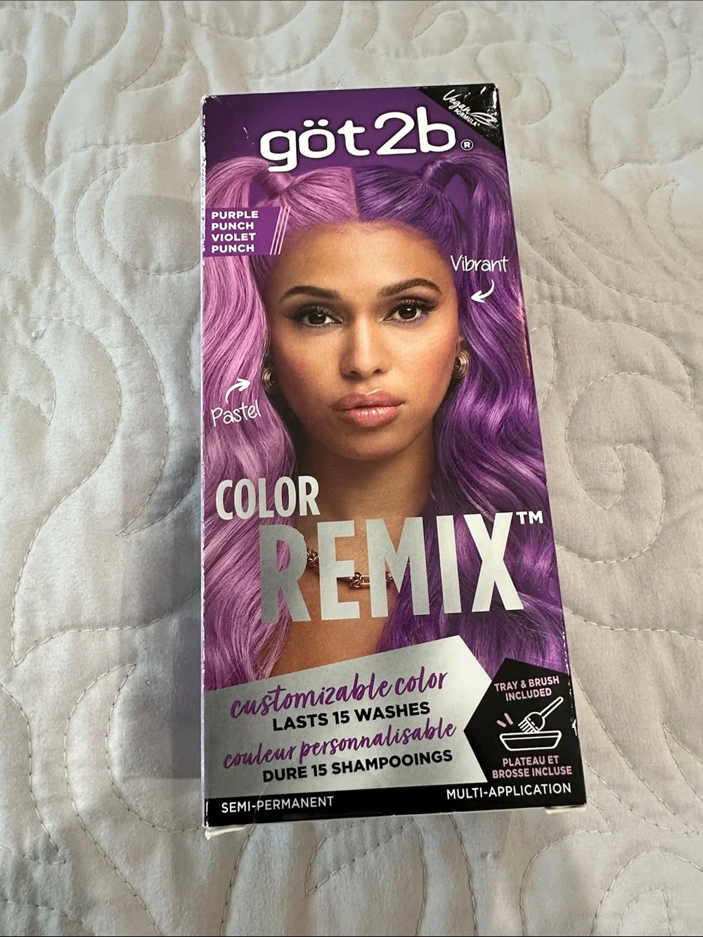 got2b Color Remix Semi-Permanent Hair Color — Purple Punch